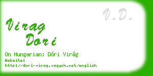 virag dori business card
